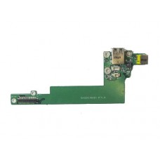DA0ZR1PB6D1 REV:D Плата с кнопкой включения, разъемами USB и питания для ноутбука Acer Aspire 5050 3050 5570 3680 2480