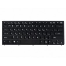 9Z.NABBQ.40R Клавиатура для ноутбука Sony Vaio SVF14N, FIT14, SVF14a, SVF14N1J2R, SVF14N2J2R, SVF14N1D4R черная с подсветкой, с рамкой, гор. Enter