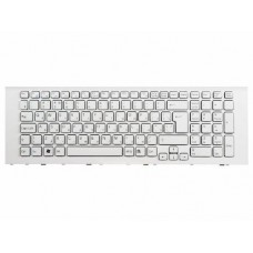 148972361 Клавиатура для ноутбука Sony Vaio VPC-EJ, VPCEJ1E1R, VPCEJ1M1R, VPCEJ2M1R, VPCEJ3M1R, VPCEJ1L1R, VPCEJ2L1R, VPCEJ3L1R, VPCEJ2S1R, VPCEJ3S1R, белая с рамкой, верт. Enter