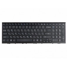 148915771 Клавиатура для ноутбука Sony Vaio VPC-EE, VPCEE2E1R, VPCEE3E1R, VPCEE4M1R, VPCEE4E1R, черная с рамкой, гор. Enter