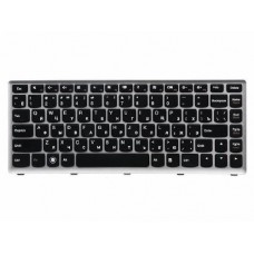 25204960 Клавиатура для ноутбука Lenovo IdeaPad U310, черные кнопки, серебристая рамка, гор. Enter 25204960 Клавиатура для ноутбука Lenovo IdeaPad U310, черные кнопки, серебристая рамка, гор. Enter