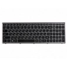 25211213 Клавиатура для ноутбука Lenovo IdeaPad U510, Z710, черная с серой рамкой, гор. Enter 25211213 Клавиатура для ноутбука Lenovo IdeaPad U510, Z710, черная с серой рамкой, гор. Enter