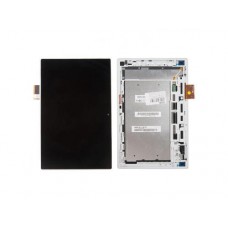 Дисплей в сборе с тачскрином и передней панелью для Sony Xperia Tablet Z белый