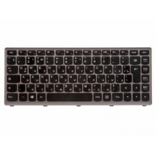25204889 Клавиатура для ноутбука Lenovo IdeaPad U310 черная с серебристой рамкой, верт. Enter 25204889 Клавиатура для ноутбука Lenovo IdeaPad U310 черная с серебристой рамкой, верт. Enter