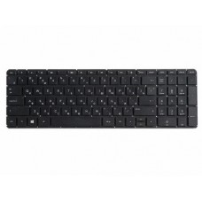 762529-251 Клавиатура для ноутбука HP Pavilion 15-p, 17-f, черная без рамки, гор. Enter