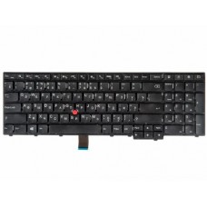 04Y2675 Клавиатура для ноутбука Lenovo ThinkPad Edge E540, черная с рамкой, с указателем, гор. Enter 04Y2675 Клавиатура для ноутбука Lenovo ThinkPad Edge E540, черная с рамкой, с указателем, гор. Enter