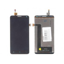 Дисплей в сборе с тачскрином для Lenovo S580 черный