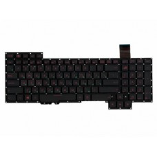 0KNB0-E601RU00 Клавиатура для ноутбука Asus G751, черная, без рамки, красный принт, гор. Enter 0KNB0-E601RU00 Клавиатура для ноутбука Asus G751, черная, без рамки, красный принт, гор. Enter