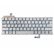 NK.I1113.00L Клавиатура для ноутбука Acer Aspire S7, S7-191, серебристая без рамки, с подсветкой NK.I1113.00L Клавиатура для ноутбука Acer Aspire S7, S7-191, серебристая без рамки, с подсветкой
