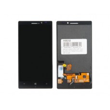 Дисплей в сборе с тачскрином для Nokia Lumia 930 черный