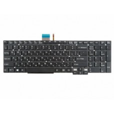 147442211USX Клавиатура для ноутбука Sony SVT15, SVT151A11L, SVT15115CXS черная с подсветкой, без рамки, гор. Enter