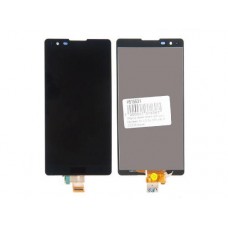 Дисплей в сборе с тачскрином для LG XPower K220DS черный