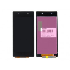 Дисплей в сборе с тачскрином для Sony Xperia Z2 (D6503) черный AAA