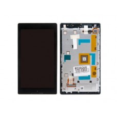 Дисплей в сборе с тачскрином и передней панелью для ASUS ZenPad 7 Z170MG черный