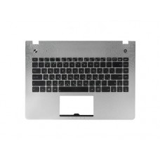 0KNB0-4620RU00 Клавиатура для ноутбука Asus N46 с топкейсом, черная 0KNB0-4620RU00 Клавиатура для ноутбука Asus N46 с топкейсом, черная