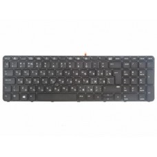 727682-251 Клавиатура для ноутбука HP ProBook 450 G3, 455 G3, черная, с рамкой, с подсветкой, верт. Enter 727682-251 Клавиатура для ноутбука HP ProBook 450 G3, 455 G3, черная, с рамкой, с подсветкой, верт. Enter