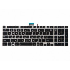 NSK-TVMSU Клавиатура для ноутбука Toshiba Satellite S50, S55, S55A, S55T-A, L50D-A, L70-A, S50-A, S50D-A, S70-A, S70D-A, S70T-A, S75-A, S75D-A, S75T-A, черные кнопки, серебристая рамка, с подсветкой, гор. Enter NSK-TVMSU Клавиатура для ноутбука Toshiba Satellite S50, S55, S55A, S55T-A, L50D-A, L70-A, S50-A, S50D-A, S70-A, S70D-A, S70T-A, S75-A, S75D-A, S75T-A, черные кнопки, серебристая рамка, с подсветкой, гор. Enter