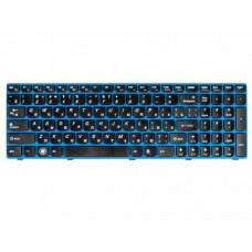 25-013347 Клавиатура для ноутбука Lenovo Z570, B570, B590, V570, V580, V580c, Z575, черная с синей рамкой, гор. Enter 25-013347 Клавиатура для ноутбука Lenovo Z570, B570, B590, V570, V580, V580c, Z575, черная с синей рамкой, гор. Enter
