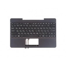 90NB06V1-R31RU0 Клавиатура для ноутбука Asus T100TAL-1K с топкейсом, темно стальная панель, черные кнопки