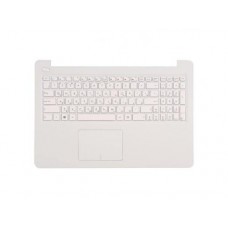 90NL0021-R31RU0 Клавиатура для ноутбука Asus E502MA-2A с топкейсом, белый с тачпадом
