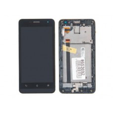 Дисплей в сборе с тачскрином и передней панелью для Asus ZenFone 5 A502CG, оригинал