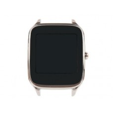 Дисплей в сборе с тачскрином и рамкой крепления ASUS ZENWATCH 3 SPARROW-2D Wi502q панель черная,обод цвета сажи