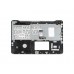 13N0-R8A0401 Клавиатура для ноутбука Asus K555Lс топкейсом, светло-серебристая, черные кнопки [13N0-R8A0401] (с разбора), потертости