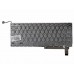 A1286-KB-U Клавиатура для Apple MacBook Pro 15 A1286, Mid 2009 - Mid 2012, Г-образный Enter UK